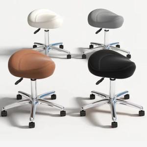 미용 의자 이발소 헤어 스툴 풀리 스툴 회전식 리프팅 의자 타투 마스터 의자 안장 의자