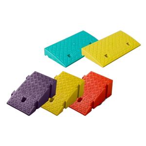 가정용 도로 경사면 패드 차량 상승 경사로 속도 방지턱 삼각형 패드 - 교통 통제 및 관리