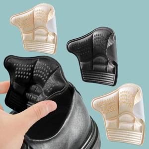2Pcs 소프트 힐 깔창 패드 통증 완화 쿠션 운동화 로퍼 및 하이힐 용 크기 조절 가능한 마모 방지 인서트