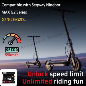 MAX G2 55km/h 40km/h 맞춤형 컨트롤러 Segway Max G2 G2E G2D 전기 스쿠터 마더 보드 부품의 Ninebot 용 무제한 속도