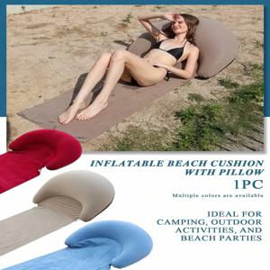 1PCOutdoor 캠핑 접이식 풍선 비치 매트, 컴팩트하고 편리하며 간단한 캠핑 야외 매트, 해변 파티에 적합