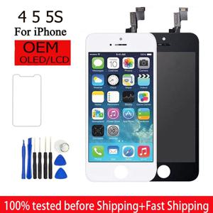 iPhone 4 4s 디스플레이 터치 스크린 디지타이저 어셈블리 iPhone 4s 5 5s 5SE LCD 화면 교체 용 고품질