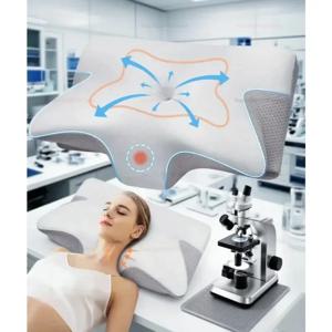 혼 버터플라이 베개 목베개 수면베개 슬로우 리바운드 메모리폼 베개 경추 베개 코어 라이닝 베개커버 베개