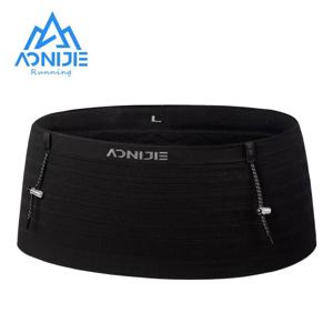 AONIJIE W8116 트라이 애슬론 마라톤 사이클링 등산을위한 최신 짠 탄성 스포츠 허리 팩 러닝 레이스 번호 벨트