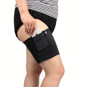 여성용 미끄럼 방지 허벅지 휴대폰 파우치, 전화 양말, 미국 및 유럽 인기 카드홀더, 신상