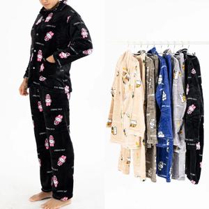 시크나인 남자 캐릭터 수면 잠옷 상하세트 도톰한 밍크 원단