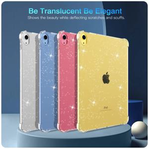 아이패드 11세대 10세대 9세대 8세대 에어 미니 프로 8.3 9.7 10.2 10.9 11 반짝이는 글리터 소프트 실리콘 케이스 에어백 쉘