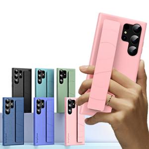 갤럭시 s25 s24 s23 s22 파스텔 컬러 가죽 밴드 스트랩 케이스