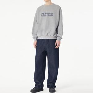 [MEN] 로고 스티치 프린트 피그먼트 맨투맨 2종택1 91M5122212[LTBS]