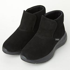 [롯데백화점](슈즈)](여성) 메이브 MAEVE 소가죽 밴딩 4CM EVA 양털 와플 부츠 블랙 0945001QD-W