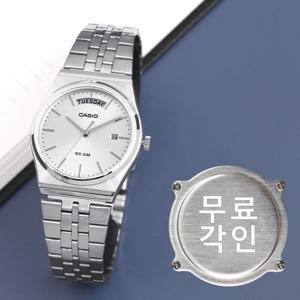 무료각인  MTP-B146D-7A 데이데이트 남자메탈시계 d