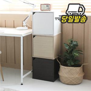 1단 도어형 공간박스 칼라박스 수납장 CQB-35D