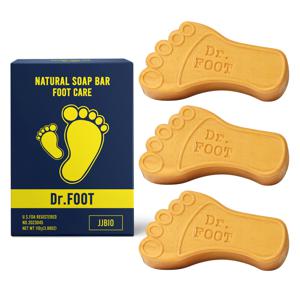 발냄새 뒤꿈치 각질 항균 닥터풋 발비누 아마존풋케어 3개