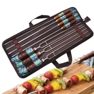 캠핑 조리도구 BBQ 스텐 꼬치구이 혼합 세트