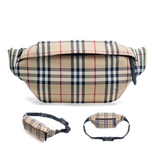 남여공용  체크 벨트백 8084114-A7026  아카이브 베이지