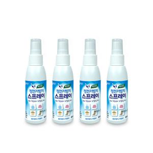 리빙굿 정전기방지 스프레이 60ml  허브향-4개 섬유스프레이 탈취제 의류스프레이 니트