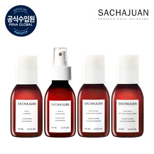 사샤후안 라운딩 세트 (샴푸100ml*1+컨디셔너100ml*1+바디로션100ml*1+바디워시100ml*1)