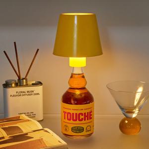 위스키 램프 옐로우 포터블 무선 조명