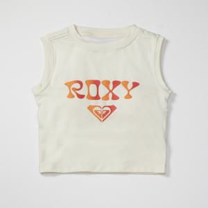 록시 Sandy sky crop top 2 크롭 슬리브리스 래쉬가드 RF21RE078OWT