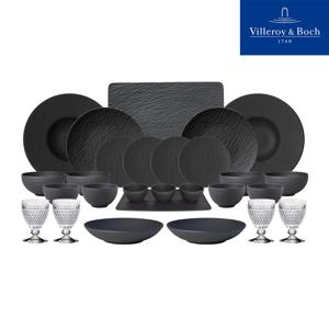 빌레로이앤보흐 매뉴팩처락 4인조 풀세트 블랙