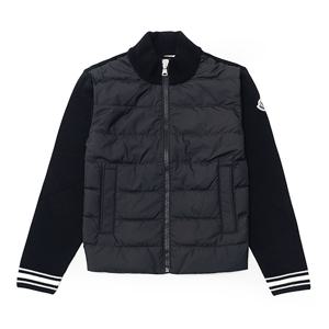 몽클레르  키즈 남아 다운 집 업 가디건 M1367 9B000 999 블랙