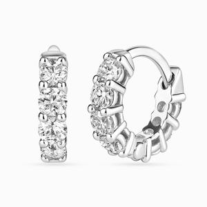 14K 랩 원터치 귀걸이 2mm