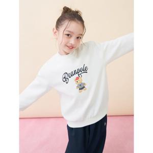 [택가 109,000] 여아 곰돌이 그래픽 상하세트 - 아이보리 (BI6141G070)