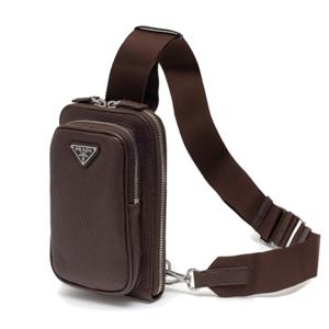 남성용 스마트폰 홀더/크로스 바디 백  2ZH195 2BBE F0038  다크 브라운