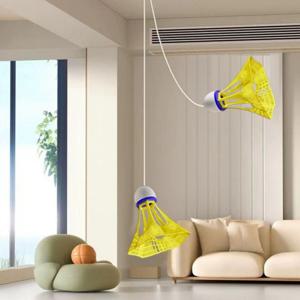 배드민턴 연습기 실내 셀프 스윙 운동 풀세트 연습기 운동