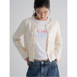 리본 카디건  아이보리 (35615ACC10)