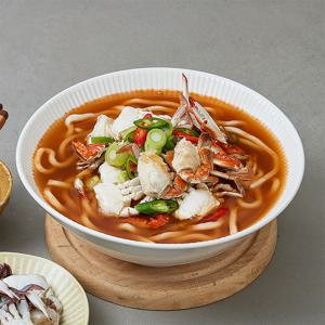 얼큰한 한입 꽃게우동 770g X 2팩 (4인분)