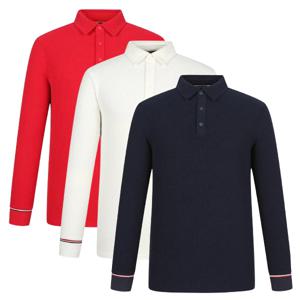 양말제공 남성 기모 조직감 카라 티셔츠 111D4TO382