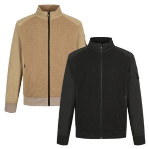 양말제공 남성 부클 패치 집업 점퍼 111D4JP482