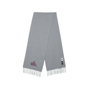 여성 엠브로이더 로고 스카프 라이트 그레이 81030007-W00Q7-P403