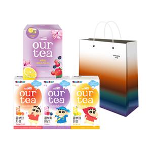 [아워티] 콤부차 10P 3종+베리썸8P+쇼핑백