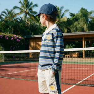 [정가 49,000] 멀티스트라이프 긴팔럭비티셔츠 BK6STC04