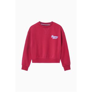 타미힐피거 플록 로고 스웨트 셔츠 (T42F7KKO550GT1XJP)