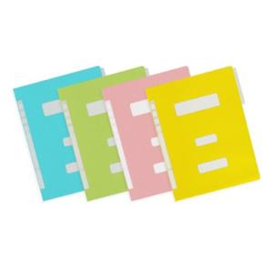 희망화일 PP 칼라 정부화일 HC417 A4 10매 파일 책철 필기구 샤프 학용품 학생용품 수납함