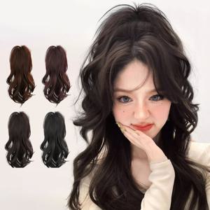 [브리치] HOTBBA / 삐침 물결 웨이브 집게 가발 SD 240525