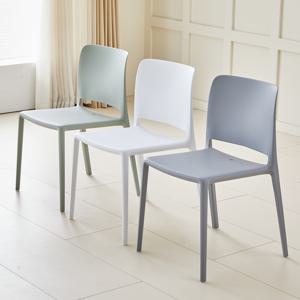 알엠즈 레이나 예쁜 식당 라운지 디자인 업소용 사출 플라스틱 카페 식탁 의자