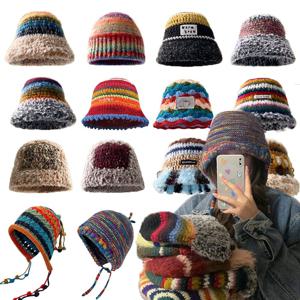 (15종) 겨울털모자 모음 비니 니트모자 버킷햇 군밤모자 털모자 비니모자 뜨개모자