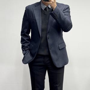 FW 울캐시미어혼방 스판 콤비 정장자켓 BSW4-JF73A-NY