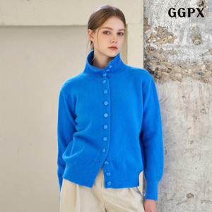 정상가 79,000원 베이직 하이넥 버튼업 니트 가디건 (GPDCK048D)