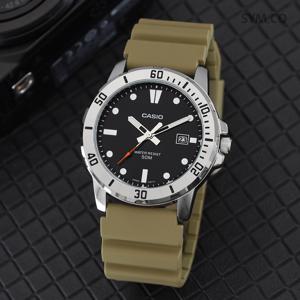 MTP-VD01-5E 다이버룩 빈티지 캐쥬얼 스포츠 남자 우레탄 시계 d