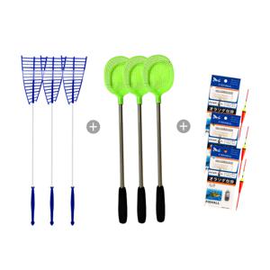 얼음 견지낚시대 3인세트/견지대 빙어 산천어 겨울 채비