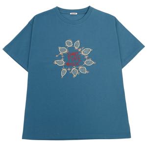 MRF23CS049 PETROL 남성 반팔티셔츠 (박시핏)