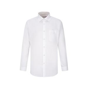 [듀퐁] 스트레치 배색 702 비즈니스 셔츠 화이트 SE4FM12LS702SWH