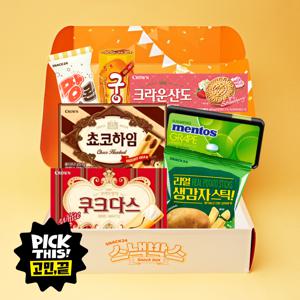 스낵24 스낵박스 단짠 인기간식 구성 과자선물세트