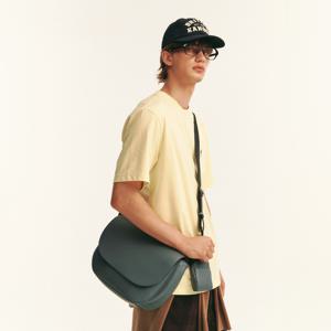 카포 플랩 메신저백 2096 그레이