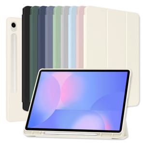 갤럭시탭S10 Lite S10 S9 FE 11 S펜수납 실리콘 스마트 북커버 케이스 CN-2